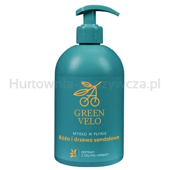 Green Velo Mydło Do Rąk Róża I Drzewo Sandałowe 500Ml