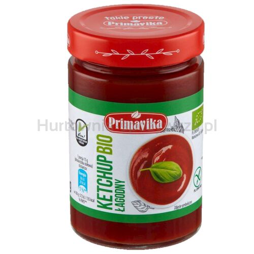 Ketchup Łagodny Bezglutenowy Bio 315 G - Primavika (Primaeco) [BIO]