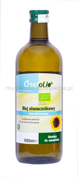Olej Słonecznikowy Do Smażenia Bio 1 L