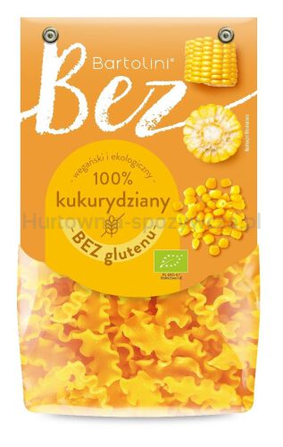 Makaron (Kukurydziany) Fala Bezglutenowy Bio 250 G - Bartolini [BIO]