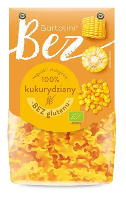 Bartolini Makaron (Kukurydziany) Fala Bezglutenowy Bio 250 G [BIO]