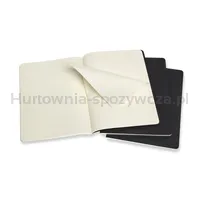 Zestaw 3 Zeszytów Moleskine Cahier Journals Xl (19X25Cm) W Kropki, 120 Stron, Czarny - 5