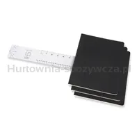 Zestaw 3 Zeszytów Moleskine Cahier Journals Xl (19X25Cm) W Kropki, 120 Stron, Czarny - 7