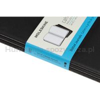 Zestaw 3 Zeszytów MOLESKINE Cahier Journals XL (19x25cm) w kropki, 120 stron, czarny - 11