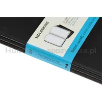 Zestaw 3 Zeszytów MOLESKINE Cahier Journals XL (19x25cm) w kropki, 120 stron, czarny - 11