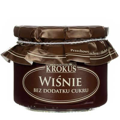 Wiśnie I Jabłka Bez Dodatku Cukru 310 G - Krokus [BIO]