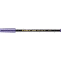 Edding Pisak z końcówką pędzelkową e-1340 metaliczny fioletowy  - 3