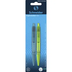 Długopis Automatyczny Schneider Like, M, 2Szt., Blister, Mix Kolorów