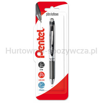 Pentel Pióro kulkowe EnerGel BL77 - czarne