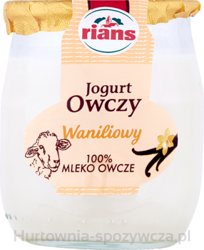 Jogurt Owczy Rians Waniliowy 115G