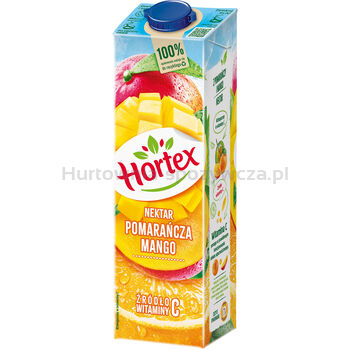 Hortex Nektar Pomarańcza mango karton 1L