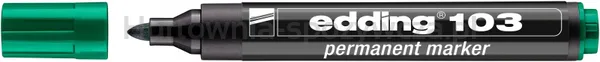Edding Marker permanentny e-103 zielony 
