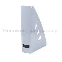 Pojemnik na dokumenty OFFICE PRODUCTS, ażurowy, A4, szary - 2