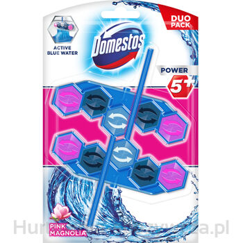 Kostki Do Toalet Domestos Power 5+ Blue Water - Pink Magnolia