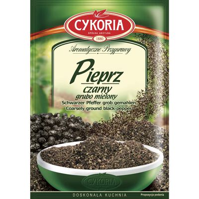 Cykoria Pieprz Czarny Grubo Mielony 20G 