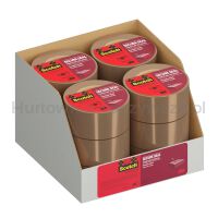 Taśma pakowa SCOTCH Secure Seal, 50mm, 50m, brązowa - 2