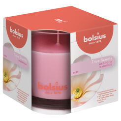 Bolsius Świeca zapachowa w szkle 95/95 True Scents Magnolia