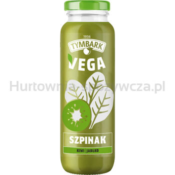 Tymbark Vega Sok Wieloowocowo-Warzywny Szpinak, Kiwi I Jabłko 250 Ml