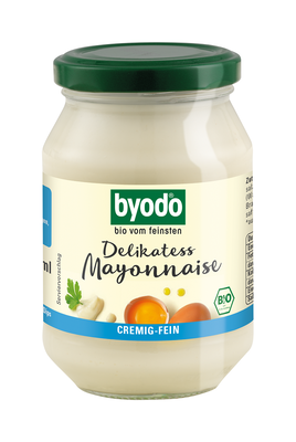 Majonez Delikatny Bezglutenowy Bio 250 Ml - Byodo [BIO]