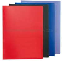 Q-Connect Teczka Ofertowa, Pp, A4, 380Mikr., 10 Koszulek, Czarna  - 2