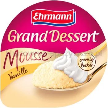 Ehrmann Grand Dessert Mousse Vanilla 170G