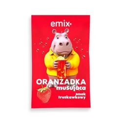 Oranżadka Musująca Smak Truskawkowy Emix 16G
