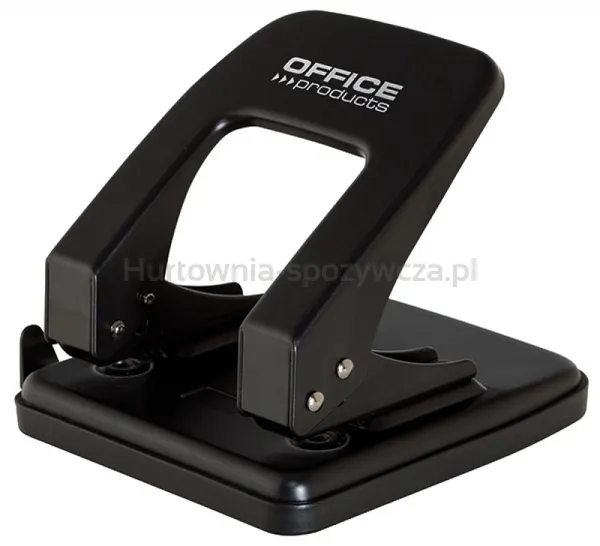 Dziurkacz Office Products, Dziurkuje Do 40 Kartek, Metal, Czarny