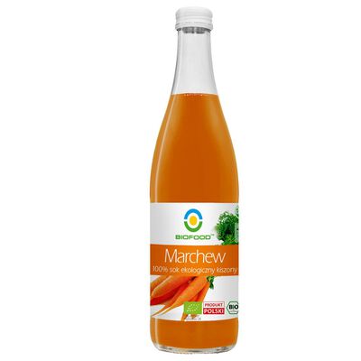 Sok Z Marchwi Kiszonej Nfc Bezglutenowy Bio 500 Ml - Bio Food [BIO]