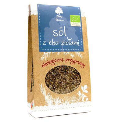 Dary Natury Sól Z Bio Ziołami 100 G [BIO]