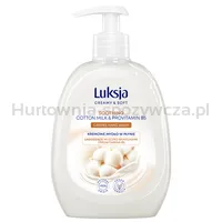 Luksja Mydło W Płynie Creamy Soft Kremowe Mleczko Bawełniane I Prowitamina B5 500 Ml