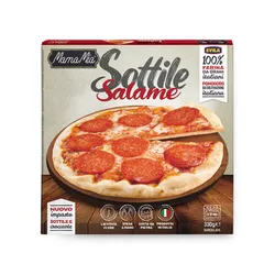 Svila Pizza Mamamia Z Pikantnym Salami, 330 G, , Spód Wypiekany W Piecu Kamiennym