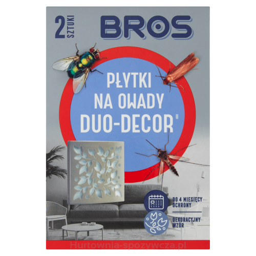 Bros Płytka Na Owady Duo-Decor 2Szt