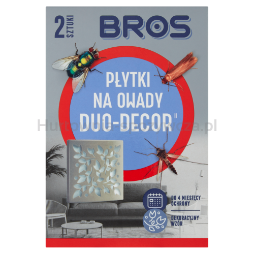 Bros Płytka Na Owady Duo-Decor 2Szt