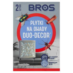 Bros Płytka Na Owady Duo-Decor 2Szt