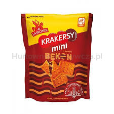 Lajkonik Mini Krakersy Bekon 100g