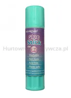 Keyroad Klej w sztyfcie Pastel, PVP, 9g, kolorowy, display - 2