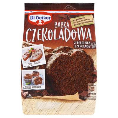 Dr.Oetker Babka Czekoladowa Z Belgijską Czekoladą 365G