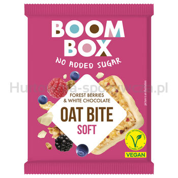 Boom Box Oat Bite Owoce leśne i biała czekolada 20 g