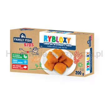 RYBLOXY CHRUPaki przySMAKI z fileta 200g Family Fish