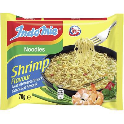 Indomie Zupa instant krewetkowa 70g<br>(Data przydatności 24.01.2025)