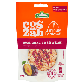 Kupiec Owsianka Ze Śliwkami 50 G Coś Na Ząb