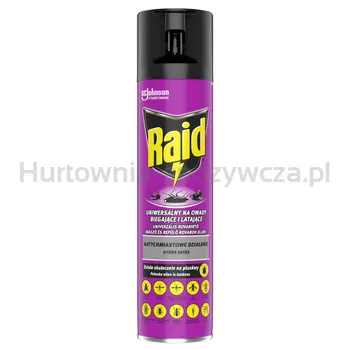 Raid® Uniwersalny na owady biegające i latające w aerozolu 400ml