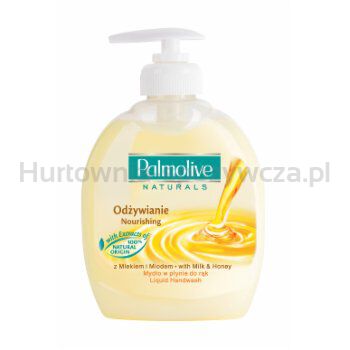 Palmolive Mydło W Płynie Naturals Milk Honey (Mleko I Miód) Kremowe  Z Dozownikiem 300 Ml