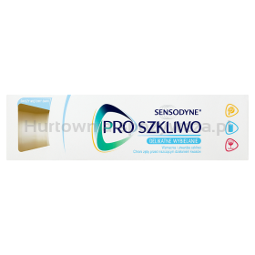 Sensodyne Proszkliwo Delikatne Wybielanie Pasta Wybielająca Z Fluorem Do Zębów Chroniąca Szkliwo O Smaku Miętowym, 75 Ml