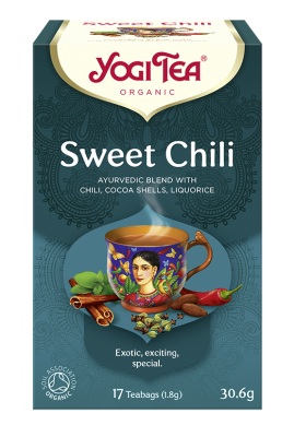 Herbatka Słodkie Chili (Sweet Chili) Bio (17 X 1,8 G) 30,6 G - Yogi Tea [BIO]