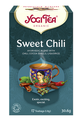 Yogi Tea  Herbatka Słodkie Chili (Sweet Chili) Bio (17 X 1,8 G) 30,6 G [BIO]