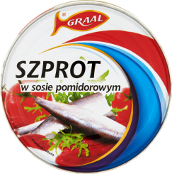 Graal Szprot W Sosie Pomidorowym 300 G