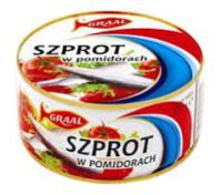 Graal Szprot W Sosie Pomidorowym 300 G