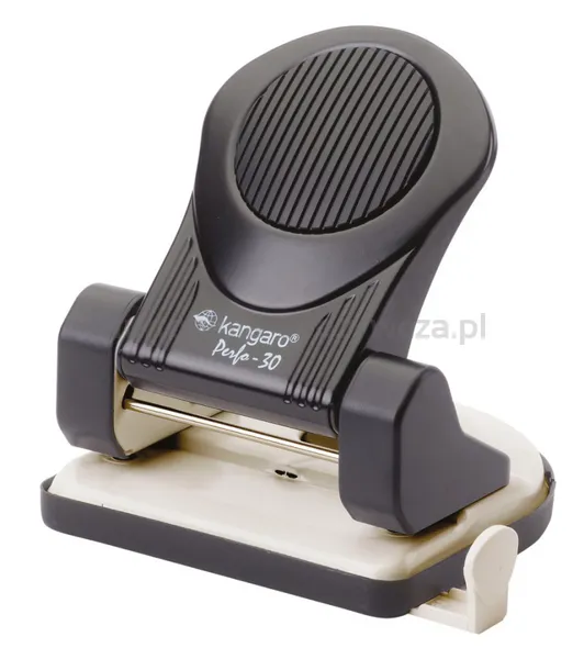 Kangaro DziurkaczPerfo 30, dziurkuje do 30 kartek, czarny 