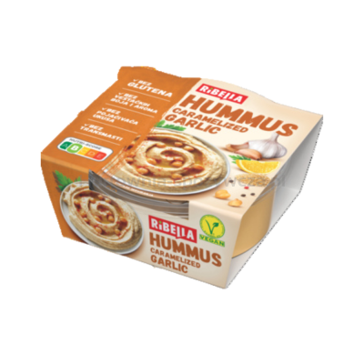 Ribella Hummus Pasta z ciecierzycy z karmelizowanym czosnkiem 200g